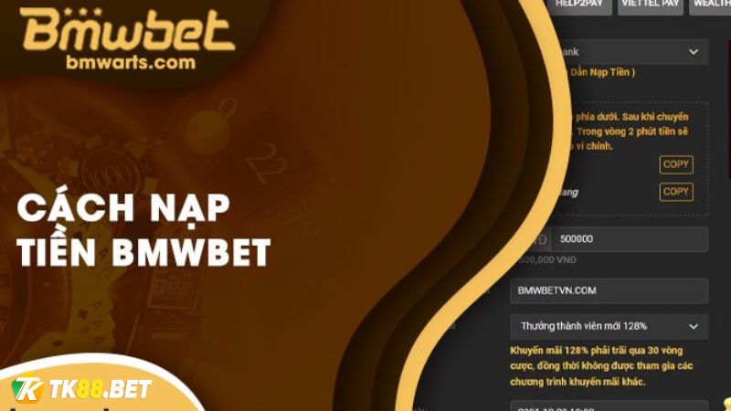 Nạp tiền BMWBet